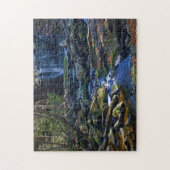 Herfsten schilderachtig fotopuzzel legpuzzel (Verticaal)