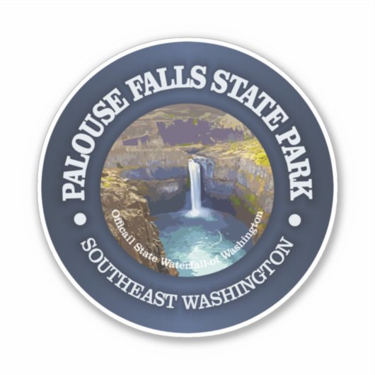 Herfsten SP van Palouse Sticker (Voorkant)