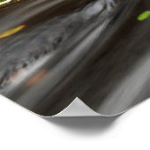 Herfsten splitsen op Zand Spring Run Poster (Hoek)