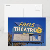 Herfsten Theatre, Grote Herfsten, Montana Briefkaart (Voorkant / Achterkant)