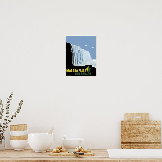  Herfsten uit Canada en Niagara reizen Poster (Keuken)