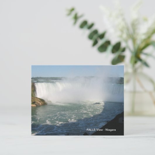 Herfsten Uitzicht : Niagara USA Nederland Briefkaart (Staand voorkant)