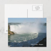 Herfsten Uitzicht : Niagara USA Nederland Briefkaart (Voorkant / Achterkant)