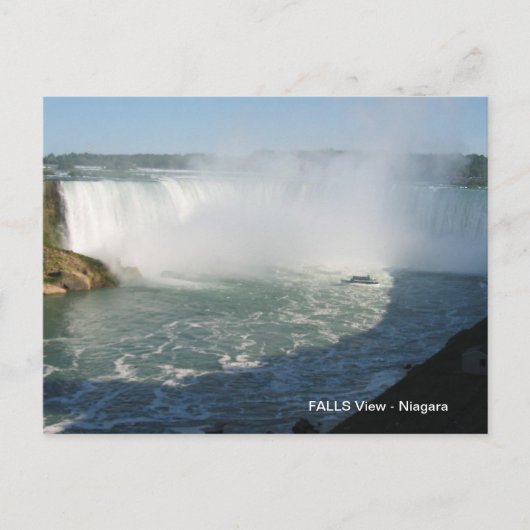 Herfsten Uitzicht : Niagara USA Nederland Briefkaart (Voorkant)