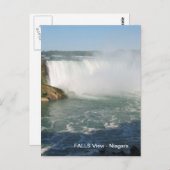 Herfsten Uitzicht : Niagara USA Nederland Briefkaart (Voorkant / Achterkant)