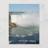 Herfsten Uitzicht : Niagara USA Nederland Briefkaart (Voorkant)
