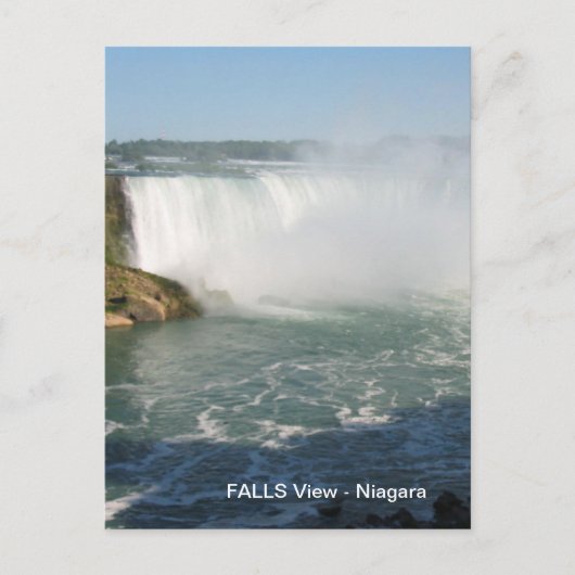 Herfsten Uitzicht : Niagara USA Nederland Briefkaart (Voorkant)