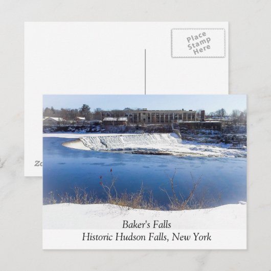 Herfsten van Baker Briefkaart (Voorkant / Achterkant)