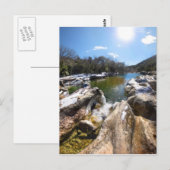Herfsten van Barton Creek Austin Texas, bevroren Briefkaart (Voorkant / Achterkant)