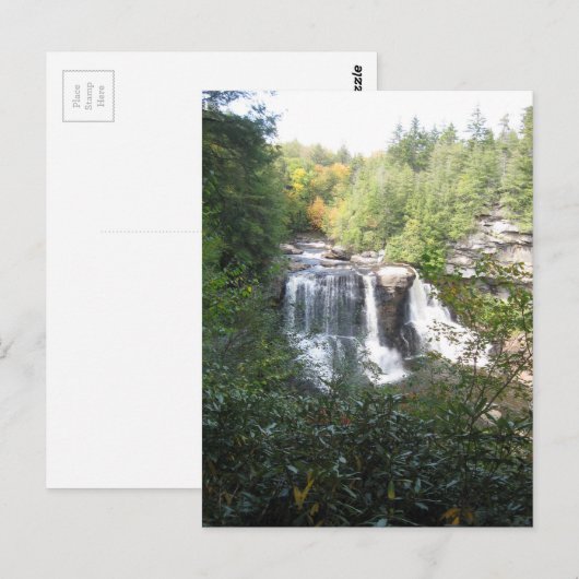 Herfsten van Blackwater, West Virginia Briefkaart (Voorkant / Achterkant)