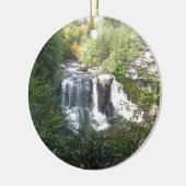 Herfsten van Blackwater, West Virginia Keramisch Ornament (Links)