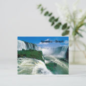 Herfsten van Brazilië Iguassu (St.K.) Briefkaart (Staand voorkant)