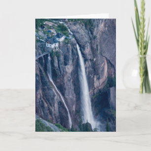 Herfsten van Bridal Veil in Telluride Colorado Kaart