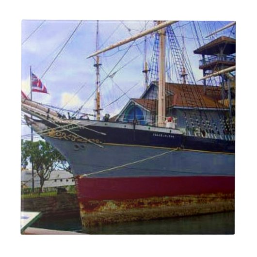 Herfsten van Clyde Tegeltje (Voorkant)