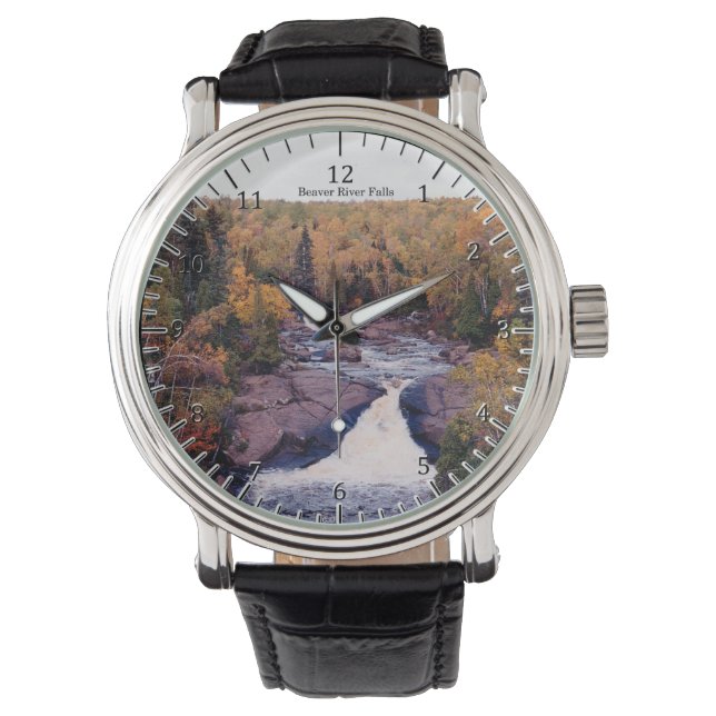 Herfsten van de rivier Beaver Horloge (Voorkant)