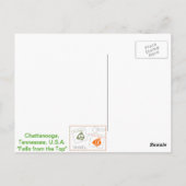 "Herfsten van de top" — Chattanooga, TN-Briefkaart Briefkaart (Achterkant)