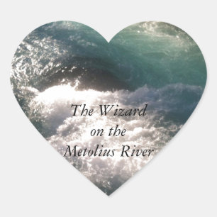 Herfsten van de Tovenaar op de Metolius River Hart Sticker