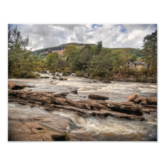 Herfsten van Dochart Foto Afdruk (Voorkant)