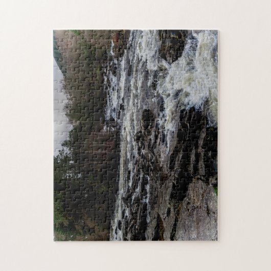 Herfsten van Dochart Killin Stirlingshire Scotland Legpuzzel (Verticaal)