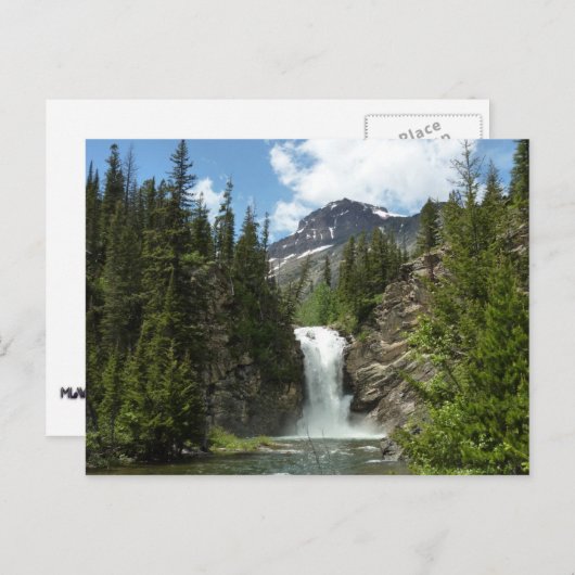 Herfsten van Eagle in Glacier National Park Briefkaart (Voorkant / Achterkant)