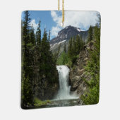 Herfsten van Eagle in Glacier National Park Keramisch Ornament (Rechts)