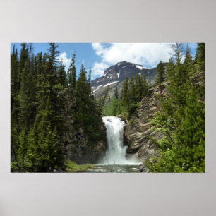 Herfsten van Eagle in Glacier National Park Poster