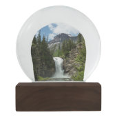 Herfsten van Eagle in Glacier National Park Sneeuwbol (Achterkant)