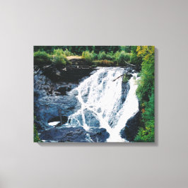 Herfsten van Eagle River Canvas Afdruk