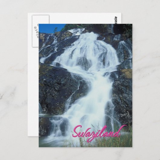 Herfsten van fonyaan, Swaziland Briefkaart (Voorkant / Achterkant)