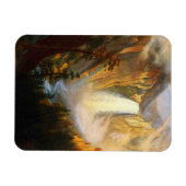 Herfsten van geelsteen Magnet Magneet (Horizontaal)