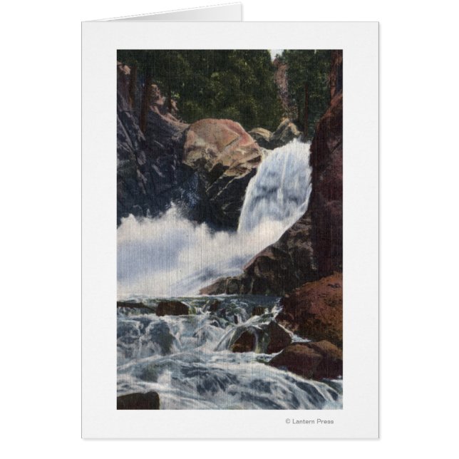 Herfsten van gevogelte in Boulder Canyon, Colorado (Voorkant)