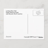 Herfsten van glas briefkaart (Achterkant)