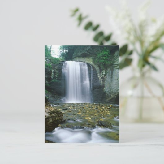 Herfsten van glas briefkaart (Staand voorkant)