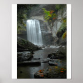 Herfsten van glas poster (Voorkant)