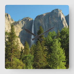 Herfsten van het bovendeel van Yosemite, Merced Ri Vierkante Klok