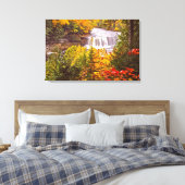 Herfsten van het Upper Peninsula/Tahquamenon in Mi Canvas Afdruk (Insitu (Slaapkamer))