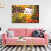Herfsten van het Upper Peninsula/Tahquamenon in Mi Canvas Afdruk (Insitu (Woonkamer))