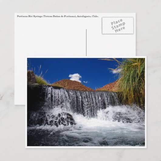 herfsten van het voorjaar van puritama briefkaart (Voorkant / Achterkant)