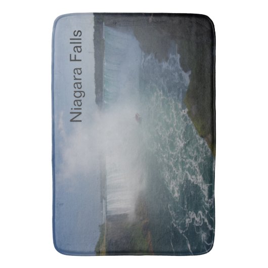 Herfsten van hoefijzer in Niagara-Herfsten Badmat (Voorkant Verticaal)