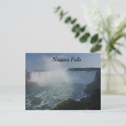 Herfsten van hoefijzer in Niagara-Herfsten Briefkaart (Staand voorkant)