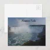 Herfsten van hoefijzer in Niagara-Herfsten Briefkaart (Voorkant / Achterkant)