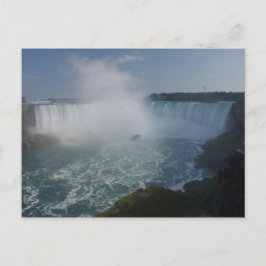 Herfsten van hoefijzer in Niagara-Herfsten Briefkaart