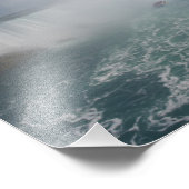 Herfsten van hoefijzer in Niagara-Herfsten Foto Afdruk (Hoek)