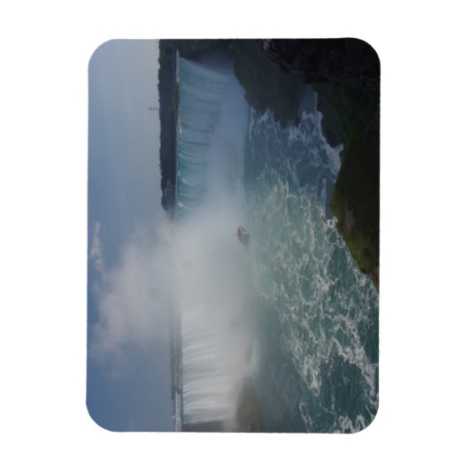 Herfsten van hoefijzer in Niagara-Herfsten Magneet (Verticaal)