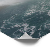 Herfsten van hoefijzer in Niagara-Herfsten Poster (Hoek)