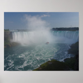 Herfsten van hoefijzer in Niagara-Herfsten Poster