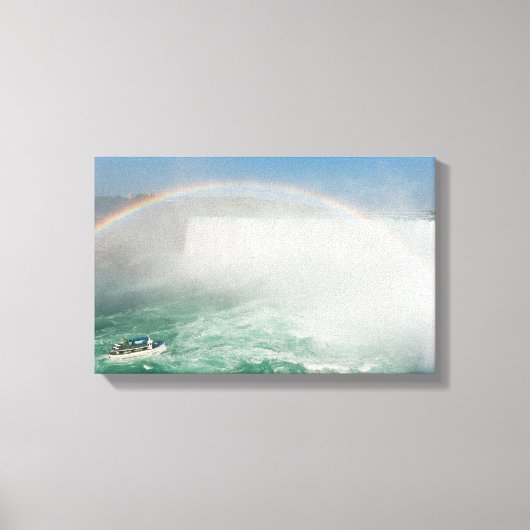 Herfsten van Hoefijzers en boogvaartuigen van Niag Canvas Afdruk (Voorkant)