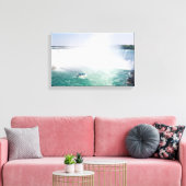 Herfsten van Hoefijzers en boogvaartuigen van Niag Canvas Afdruk (Insitu (Woonkamer))