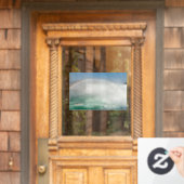 Herfsten van Hoefijzers en boogvaartuigen van Niag Raamsticker (Huis Deur)