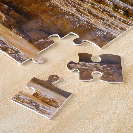 Herfsten van Mammoth Springs Legpuzzel (Zijkant)